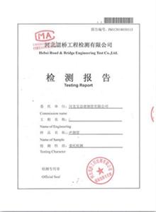 江苏公司检测报告
